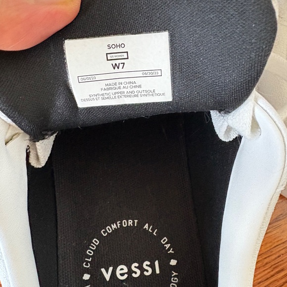 VESSI SOHO W7 waterproof sneakers white - Picture 3 of 5